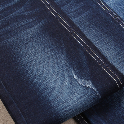Slub Twill ύφασμα τζιν τεντωμάτων βαμβακιού για τα τζιν 57» πλάτος