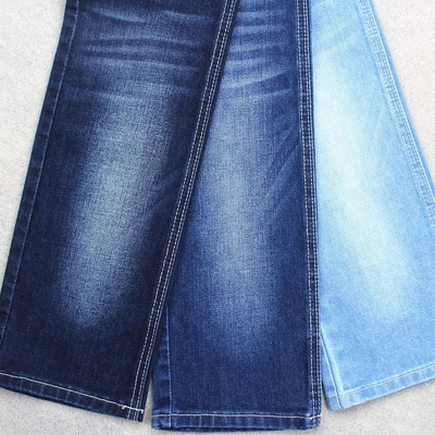 380gsm ύφασμα τζιν Spandex πολυεστέρα βαμβακιού σκούρο μπλε με Slub το μέσο τέντωμα