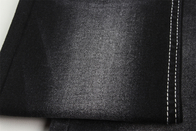 356gsm 10,5 oz Stretch τζιν ύφασμα μαύρο χρώμα 3/1 Δεξί ντουί