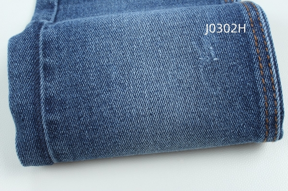 2024 Hot Sell 11 Oz Σκοτεινό Μπλε Στρέιτς Υφασμένο Ντενίμ για τζιν