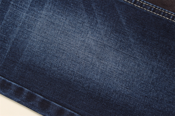 11-11.5 Oz Warp slub τζιν ύφασμα για τον άνδρα τζιν Mercerized Fleece μαύρο πίσω μέρος υψηλό τέντωμα για τον άνδρα Ινδία στυλ αγοράς