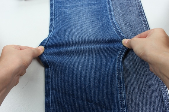 Ειδική υφαντική 11 Oz μαλακότητα και σπασμό Slub υφαντική τζιν παντελόνι ύφασμα
