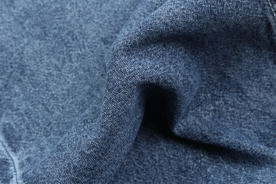 Καλή τιμή 5 ουγγιές 100% βαμβάκι ινδιγό μπλε άκαμπτο τζιν υφάσματα για μπλουζάκια σε απευθείας σύνδεση