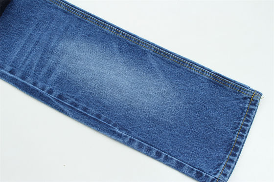 12.5oz Άκαμπτο Denim Ύφασμα Warp Slub Για Επωνυμιακά Τζιν 100% Βαμβάκι Σκούρο Μπλε
