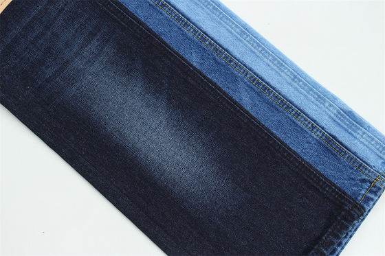 12.5oz Άκαμπτο Denim Ύφασμα Warp Slub Για Επωνυμιακά Τζιν 100% Βαμβάκι Σκούρο Μπλε