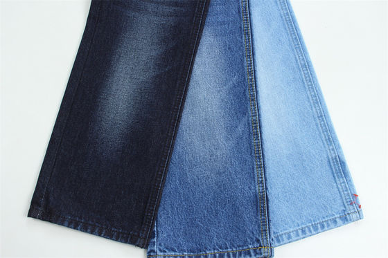 12.5oz Άκαμπτο Denim Ύφασμα Warp Slub Για Επωνυμιακά Τζιν 100% Βαμβάκι Σκούρο Μπλε