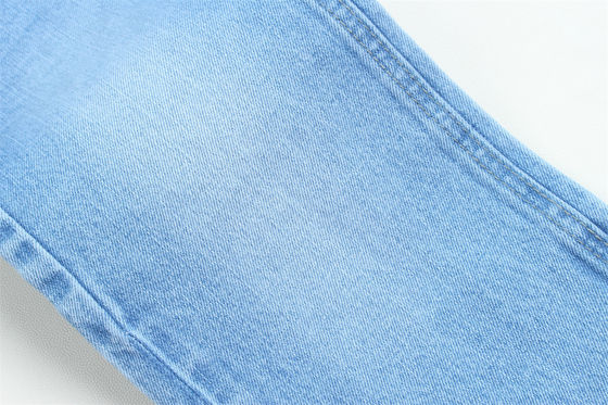 12.5oz Άκαμπτο Denim Ύφασμα Warp Slub Για Επωνυμιακά Τζιν 100% Βαμβάκι Σκούρο Μπλε