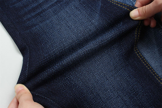 Υψηλό τένις Jacquard Full Lycra Dobby υφάσματα για τζιν πλάτος 58/59 "