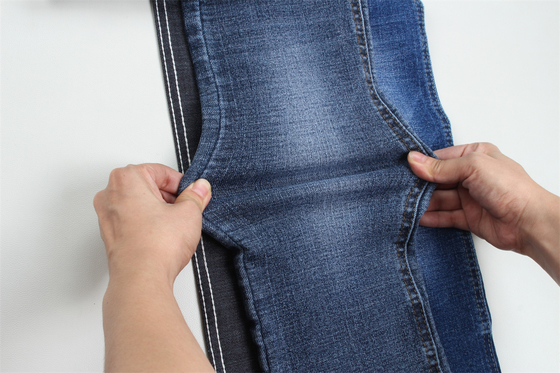10 Oz crossshatch slub cross slub Super High Stretch Denim Fabric για άνδρες τζιν ή γυναίκες τζιν νότια αμερικανικό στυλ