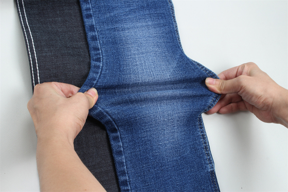 10 Oz crossshatch slub cross slub Super High Stretch Denim Fabric για άνδρες τζιν ή γυναίκες τζιν νότια αμερικανικό στυλ