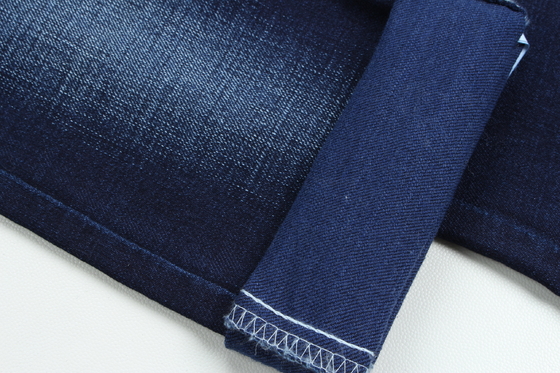 11 Oz Crosshatch Slub Denim Ύφασμα 3/1 Ύφανση Σκούρο Μπλε