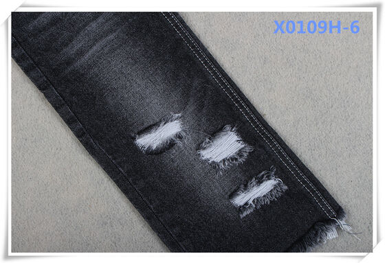 τζιν ύφασμα boyfriend style 100% βαμβακερό μαύρου χρώματος για τζιν