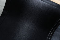 75% βαμβακιού έξοχο τεντωμάτων μαύρο τζιν ύφασμα τζιν Legging μεμβρανοειδές