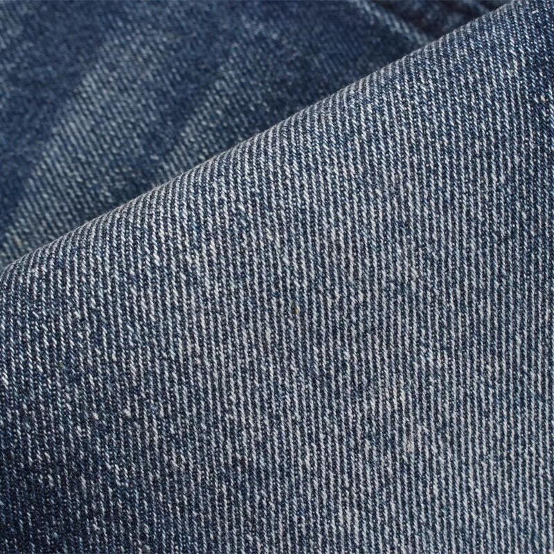 Eco-Friendly Shrink-Resistant Medium Weight 100% Cotton Denim Fabric for Jeans and Apparel