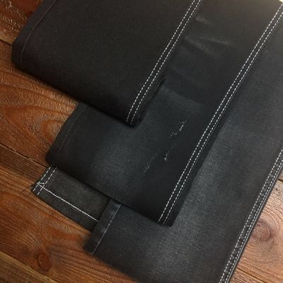 Καλή τιμή Tencle μαύρο χρώμα 9oz τζιν υφάσματος τζιν βαμβακιού υλικό σε απευθείας σύνδεση