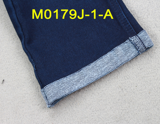 11oz το ανώμαλο ύφασμα τζιν Spandex βαμβακιού ύφανσης για τις γυναίκες Mercerized τελειώνει