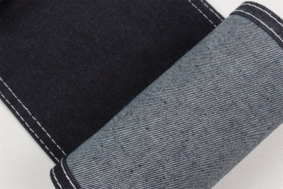 Καλή τιμή Σκοτεινό μπλε υψηλό σπάντεξ βαμβάκι πολυεστέρας τένις τζιν ύφασμα σε απευθείας σύνδεση