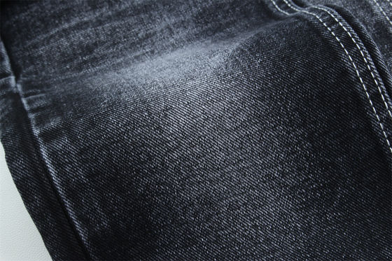 Καλή τιμή 14oz ανταγωνιστική τιμή Μαύρο παντελόνι για άντρα Τζιν ή μπουφάν Μαύρο πίσω μέρος υψηλής ποιότητας για μάρκα τζιν σε απευθείας σύνδεση