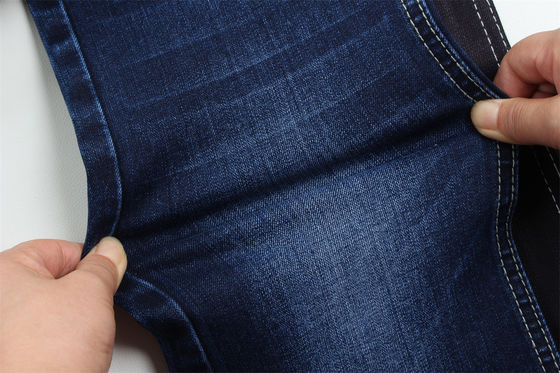 Καλή τιμή 11-11.5 Oz Warp slub τζιν ύφασμα για τον άνδρα τζιν Mercerized Fleece μαύρο πίσω μέρος υψηλό τέντωμα για τον άνδρα Ινδία στυλ αγοράς σε απευθείας σύνδεση