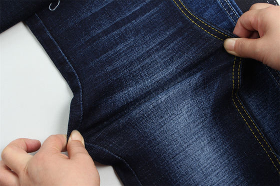 Καλή τιμή 11.8 Oz Cross Slub Τζινς υφάσματα για τον άνδρα Τζινς High Stretch για τον άνδρα Ινδία Στυλ αγοράς Κίνα εργοστάσιο στο Guangdong σε απευθείας σύνδεση