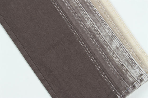 Καλή τιμή Καφέ χρώμα 10 High Stretch Slub Ντενίμ για κυρίες τζιν σε απευθείας σύνδεση