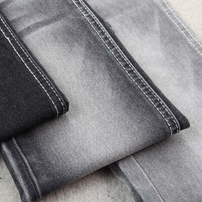 Καλή τιμή 10-11OZ Μαύρο / Λευκό Τζιν Υφάσματα για Γυναικεία και Ανδρικά Έτοιμα Τζιν σε απευθείας σύνδεση