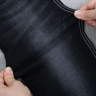 Καλή τιμή 10oz Super Stretch Black Denim Legging Skinny Jeans Ύφασμα για Χονδρική σε απευθείας σύνδεση