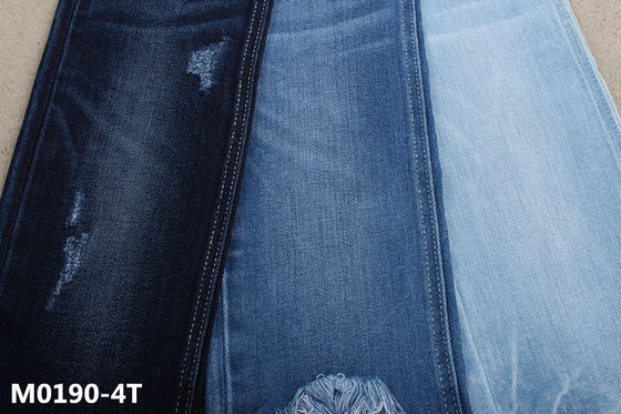 Καλή τιμή 390gsm διπλό ελαστικό 94 βαμβάκι 4 πυρήνων Slub Spandex ελαστικό υλικό ύφασμα τζιν σε απευθείας σύνδεση