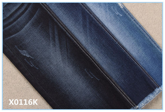 Καλή τιμή Ύφασμα τζιν πολυεστέρα βαμβακιού τζιν Repreve κυρία 70 Ctn 28 πολυ 10,6 Oz σε απευθείας σύνδεση