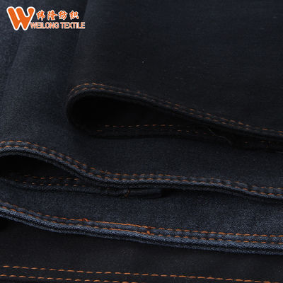 Καλή τιμή Stretchable ύφασμα τζιν σατέν πολυεστέρα Lycra 9,5 ουγγιών για τις γυναίκες μεμβρανοειδείς σε απευθείας σύνδεση