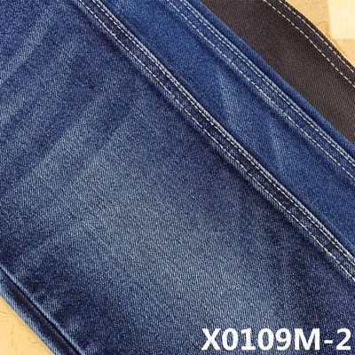 Καλή τιμή 63 βαμβάκι 33 πολυεστέρας 12oz Sanforizing το ελαστικό υλικό τζιν Repreve σε απευθείας σύνδεση