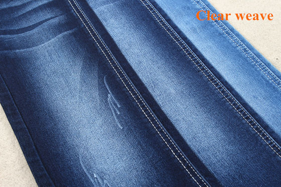 Καλή τιμή 9oz 63 βαμβάκι 36 πολυεστέρας 1 Twill τζιν Spandex δεξί ύφασμα ύφανσης σε απευθείας σύνδεση