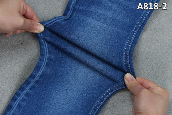 Καλή τιμή 4/1 μαλακό μπλε Jogger υφάσματος τζιν σατέν + μαύρη πίσω πλευρά για τα τζιν των παιδιών σε απευθείας σύνδεση